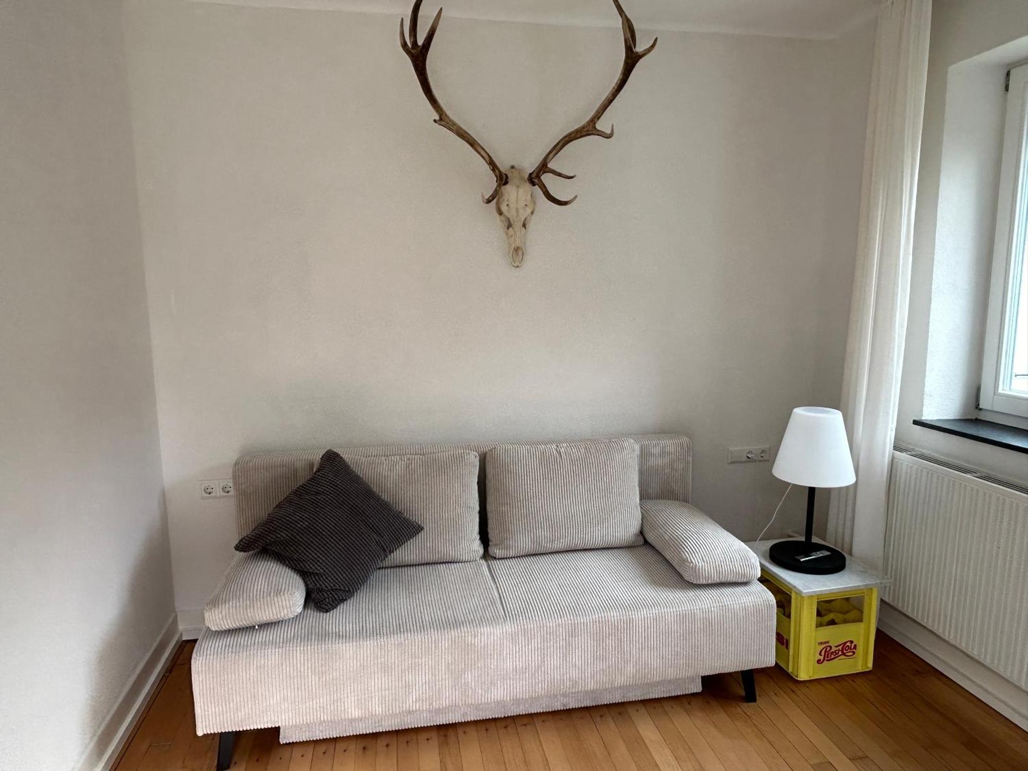 Apartmán Zwergdackeladlerhirsch Beuron Exteriér fotografie