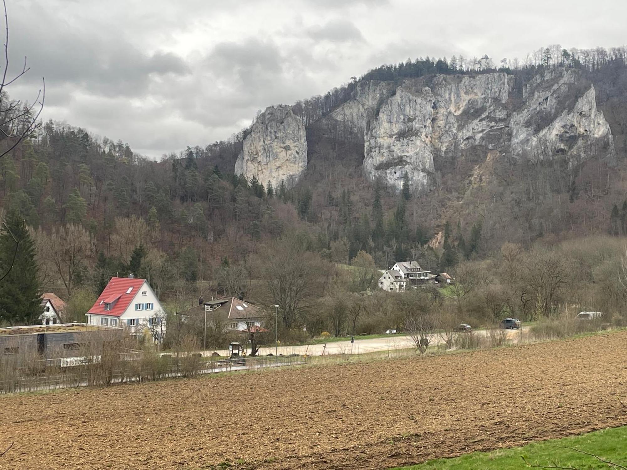 Apartmán Zwergdackeladlerhirsch Beuron Exteriér fotografie