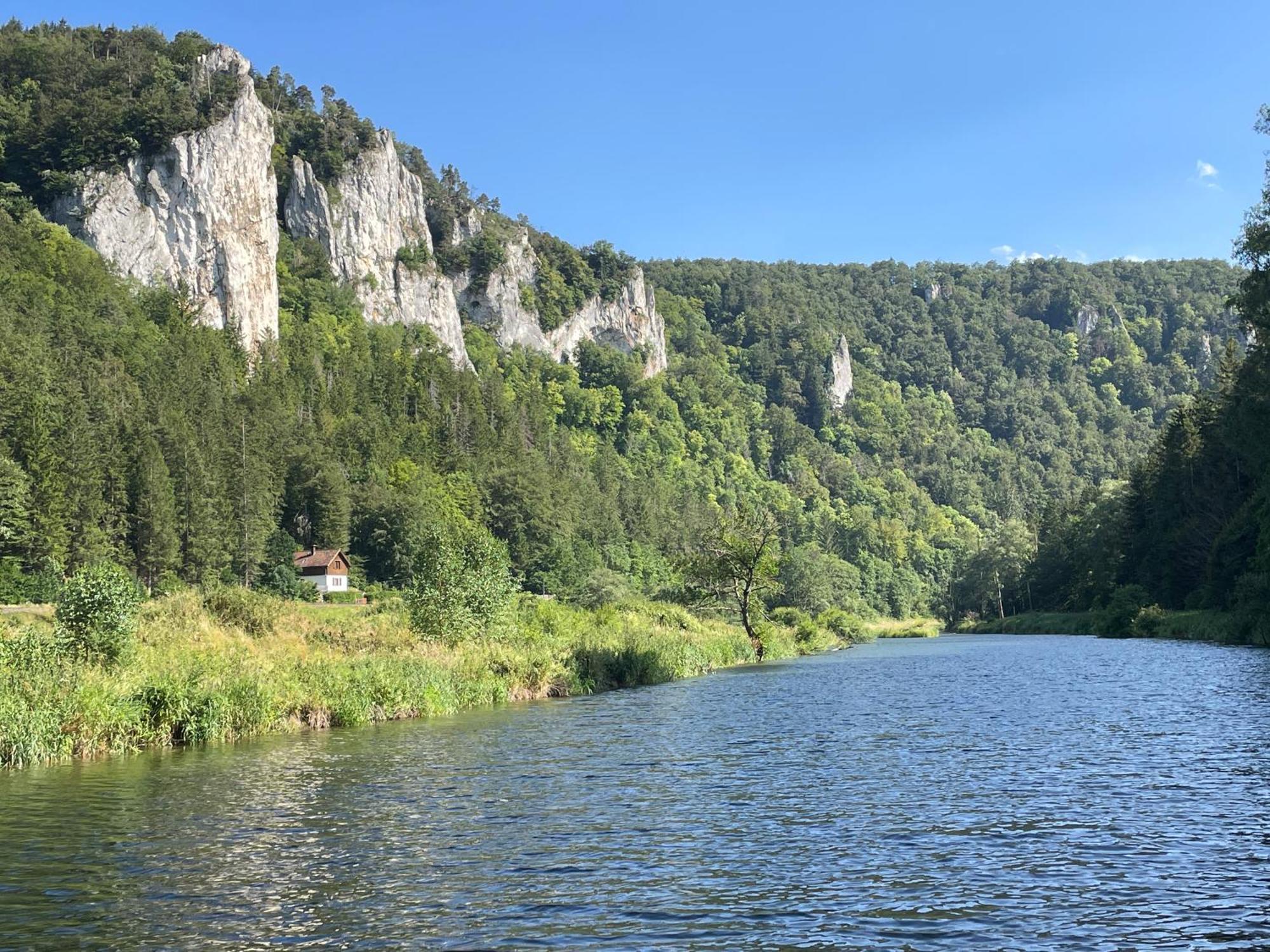 Apartmán Zwergdackeladlerhirsch Beuron Exteriér fotografie
