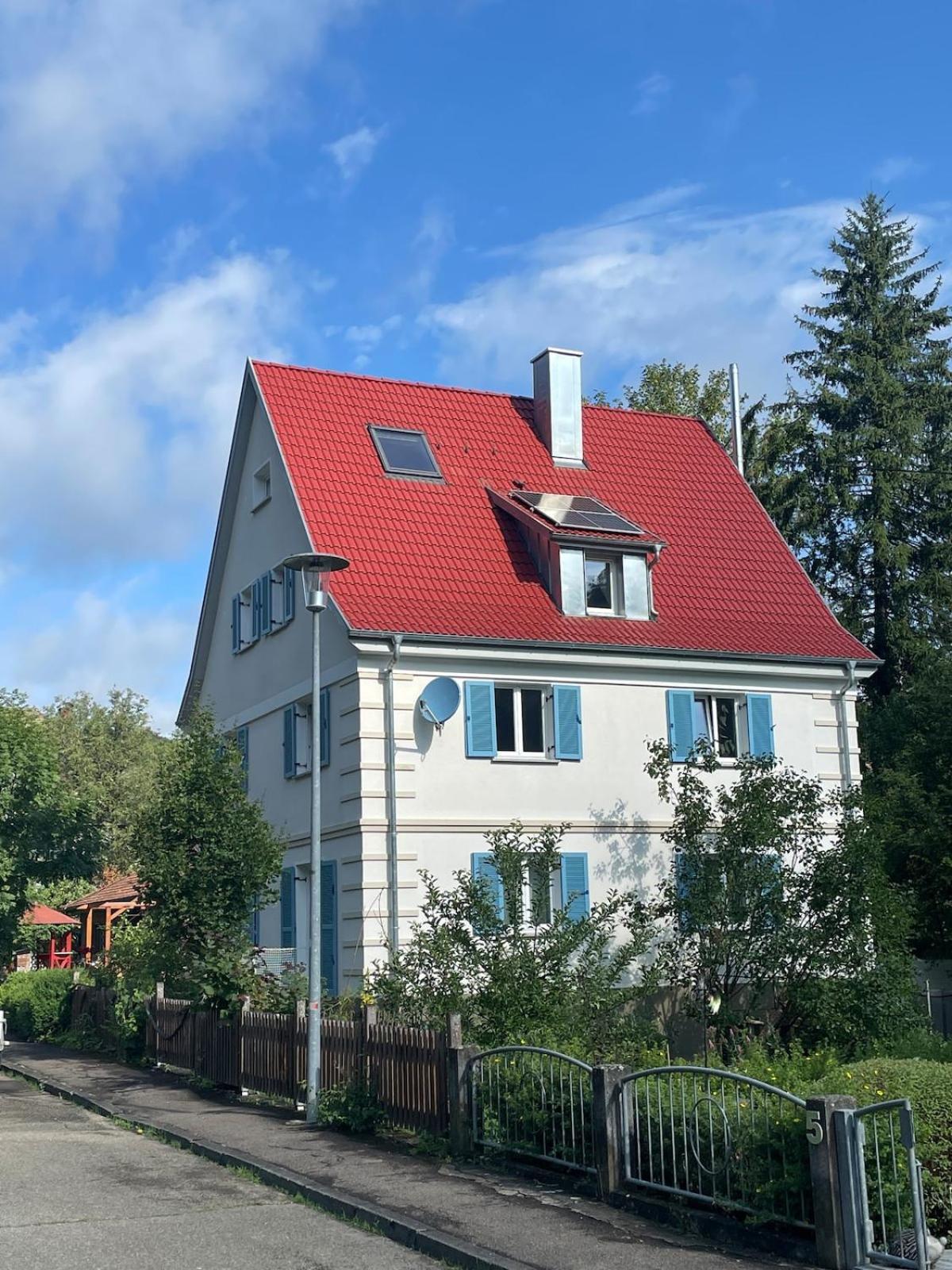 Apartmán Zwergdackeladlerhirsch Beuron Exteriér fotografie
